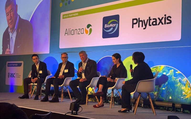 Panelists at the Blue Food Innovation Summit