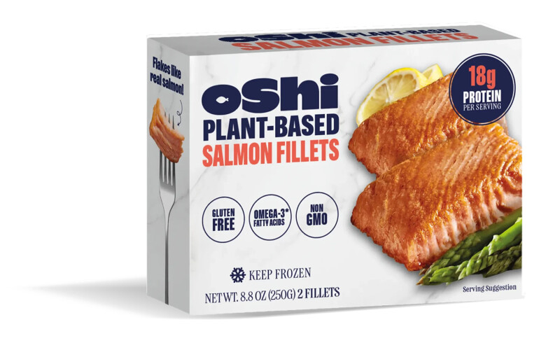 Oshi plant-based alternative seafood