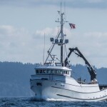 A crabbing vessel in Puget Sound