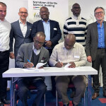 Stakeholders signing a share underwriting agreement in Bergen, Norway