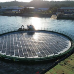 An AKVA group solar panel setup in Chile