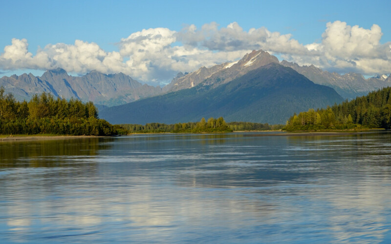 Taku River in Alaska