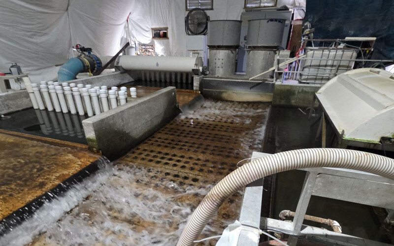 A section of RAS equipment