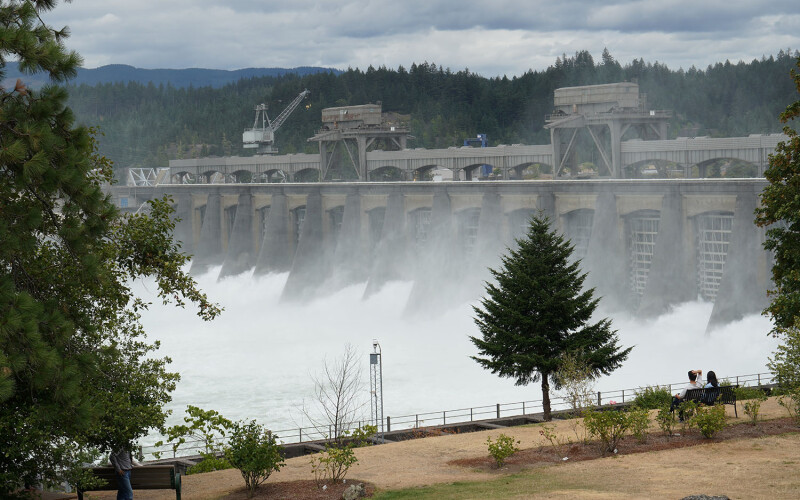 Columbia River Gorge in Oregon