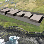 Renderings of Bakkafrost's Skálavík hatchery