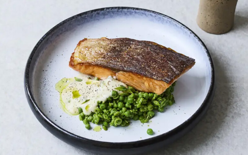 BAP-certified salmon from Hiddenfjord
