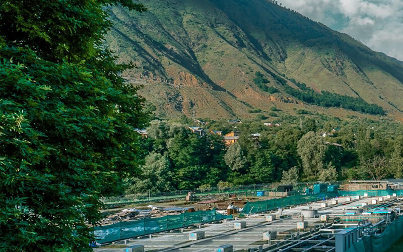 Khyber Aquaculture's new facility in Kashmir