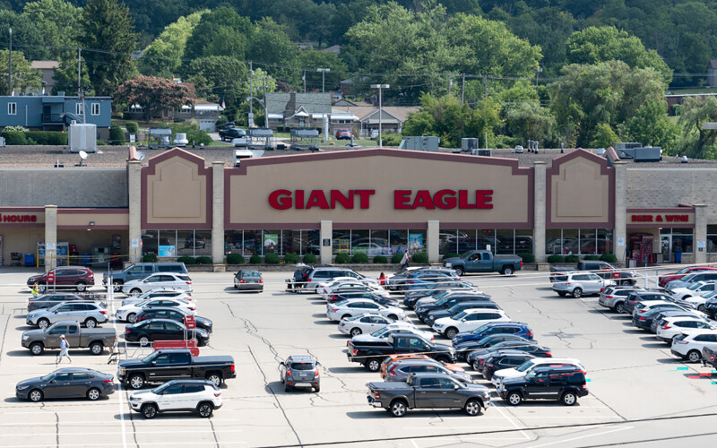 A Giant Eagle store in Irwin, Pennsylvania, U.S.A.