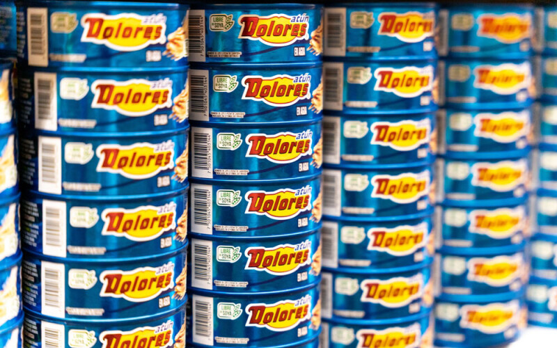 Mexican canned tuna products