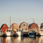 oyster barns on Prince Edward Island