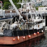 A fishing vessel in Ketchikan, Alaska