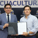 MAE Deputy Minister of Electricity and Renewable Energy Heriberto Javier Medina and CNA Executive President José Antonio Camposano