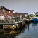 A harbor in Nova Scotia