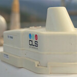 A CLS Nemo I-VMS device, which is the only device fishermen can now use in the U.K.