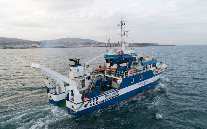 A Spanish research vessel