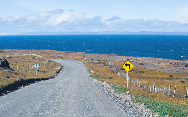 Tierra del Fuego coastline