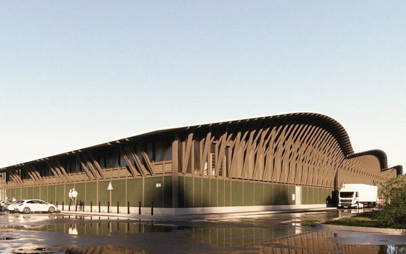 Renderings of the facility