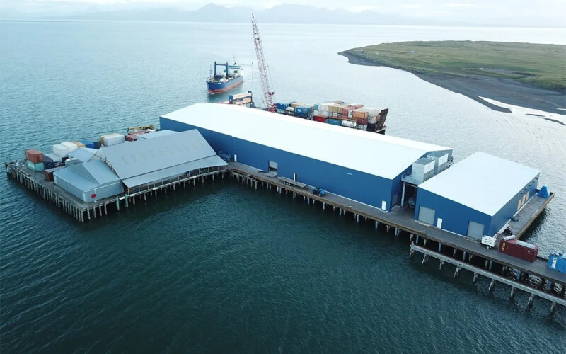 Peter Pan Seafoods' Port Moller, Alaska based processing facility