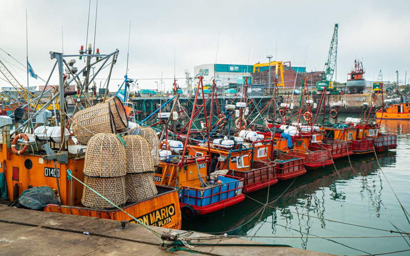 Argentinian port of Mar del Plata