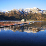 A Chilean salmon farm