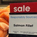 A sale on salmon at Giant Eagle