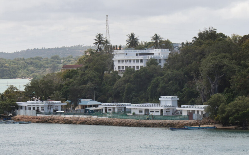 A fish landing site in Kenya