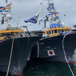 Two fishing vessels belonging to Taiyo A&F