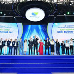 The grand opening of De Heus's new aquaculture feed mill in Vietnam