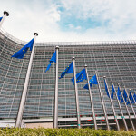 The European Commission building in Brussels, Belgium