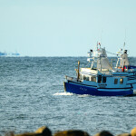 A fishing boat off Falkenberg, Sweden