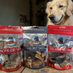 AlaSkins, founded by Sara Erickson, is an Alaskan pet treat brand that makes dog and cat treats from fish skin.
