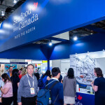 The exhibit hall floor at Seafood Expo Asia/Seafood Processing Asia