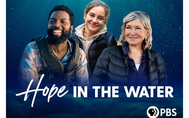 A "Hope in the Water" promotional poster