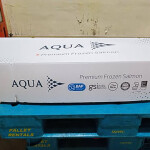 An AquaChile frozen salmon shipment