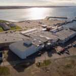 An aerial view of the Island Fishermen’s Cooperative Association's processing facility in New Brunswick