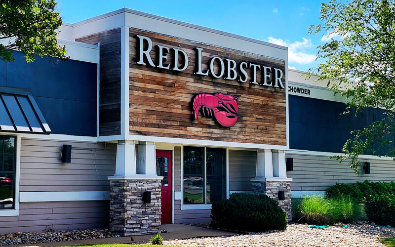 A Red Lobster location in Virginia