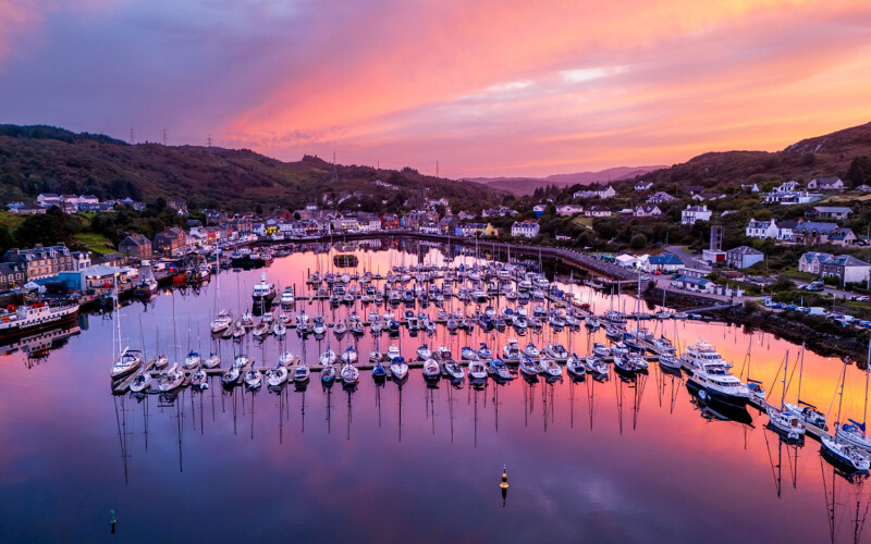 Scotland's Tarbert Harbor announced plans to upgrade the marina slipway