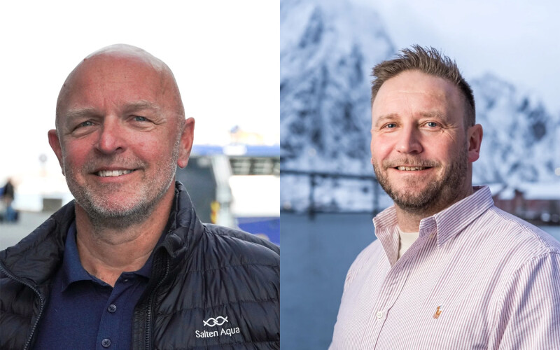 Polar Quality Chair Jarle Solemdal and Fram CEO Ole Kristian Kjellbak