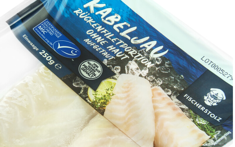 An MSC logo on a German product