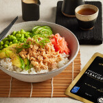 A poke bowl featuring Walker's Tuna
