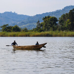 DRC fishermen on Lake Kivu