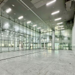 The interior of Pan Fish's new salmon processing facility in Qingdao, China