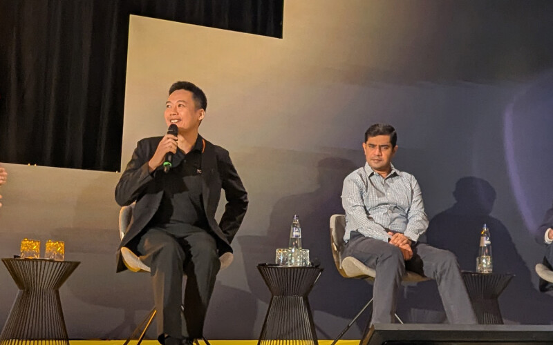 TOMOTA CEO Van Vu at the Global Shrimp Forum