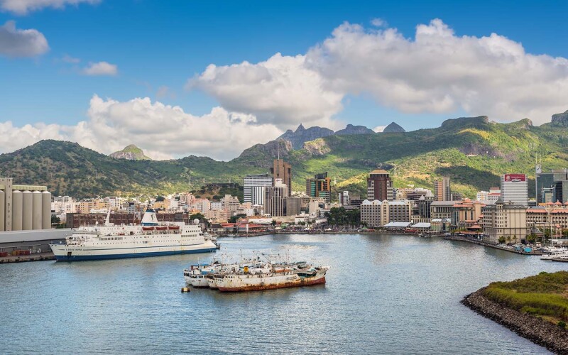 Port Louis in Mauritius