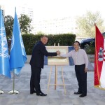 FAO Director-General QU Dongyu (right) and State Secretary Ivan Matijević