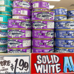 Canned tuna at a Trader Joe's store in Los Angeles, California
