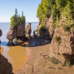 The Bay of Fundy in Canada