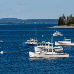 lobster boats in Maine