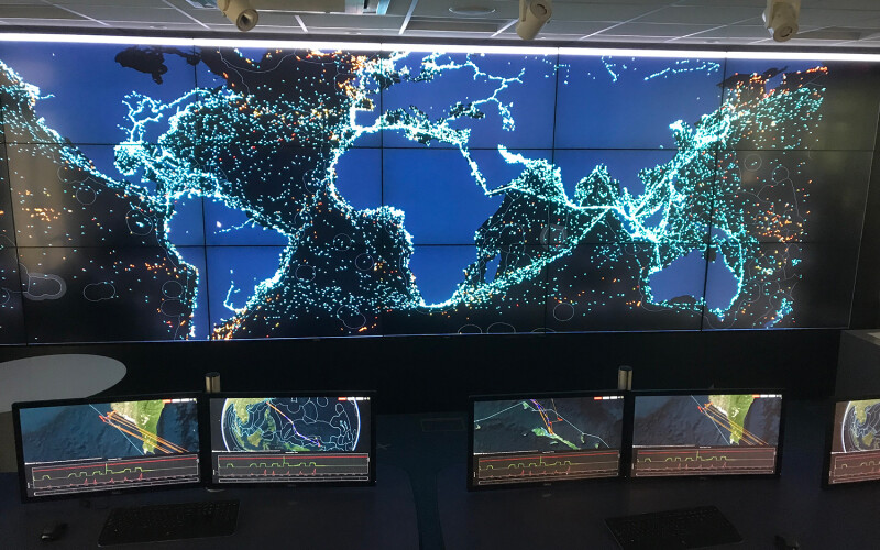 OceanMind's Operations Monitoring Center
