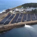 An aerial view of Stolt Sea Farm's facility in Spain